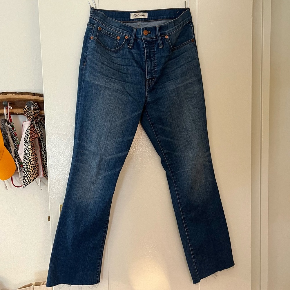 Like New Madewell Cali Demi Boot Jeans